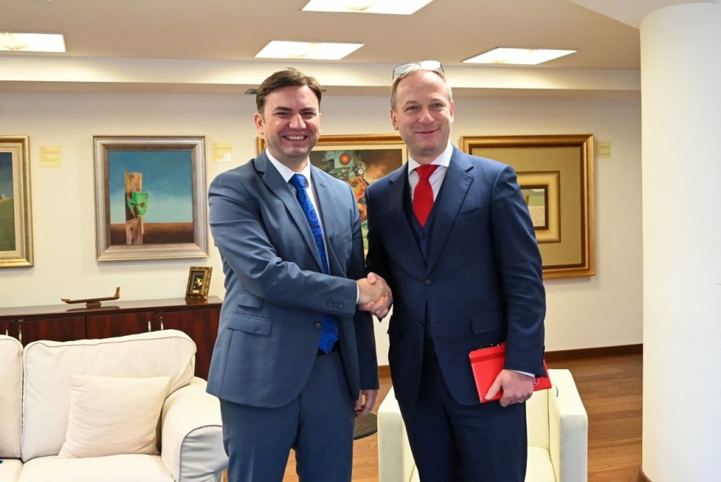 Средба на Османи со шефот на Мисијата на ОБСЕ во Скопје – Трилинг